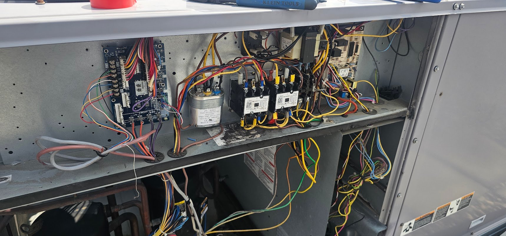 Cypher Edge-X1 Controller installed in a commercial control panel
